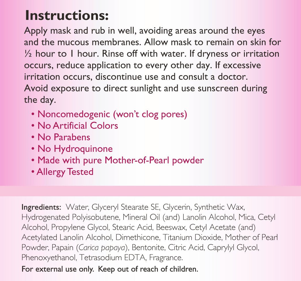 MADRE PERLA SKIN BRIGHTENING MASK