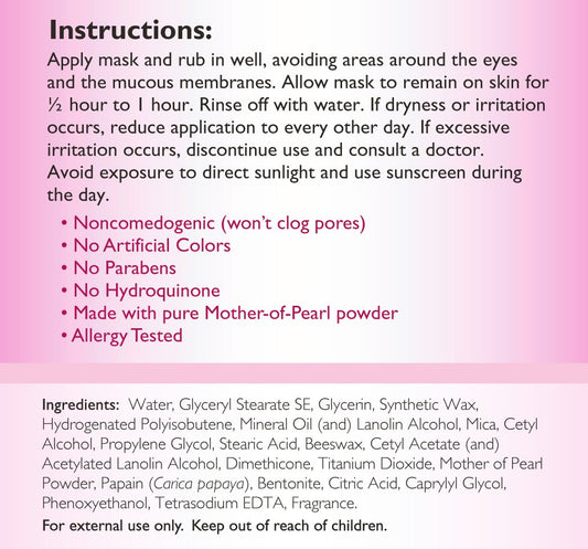 MADRE PERLA SKIN BRIGHTENING MASK